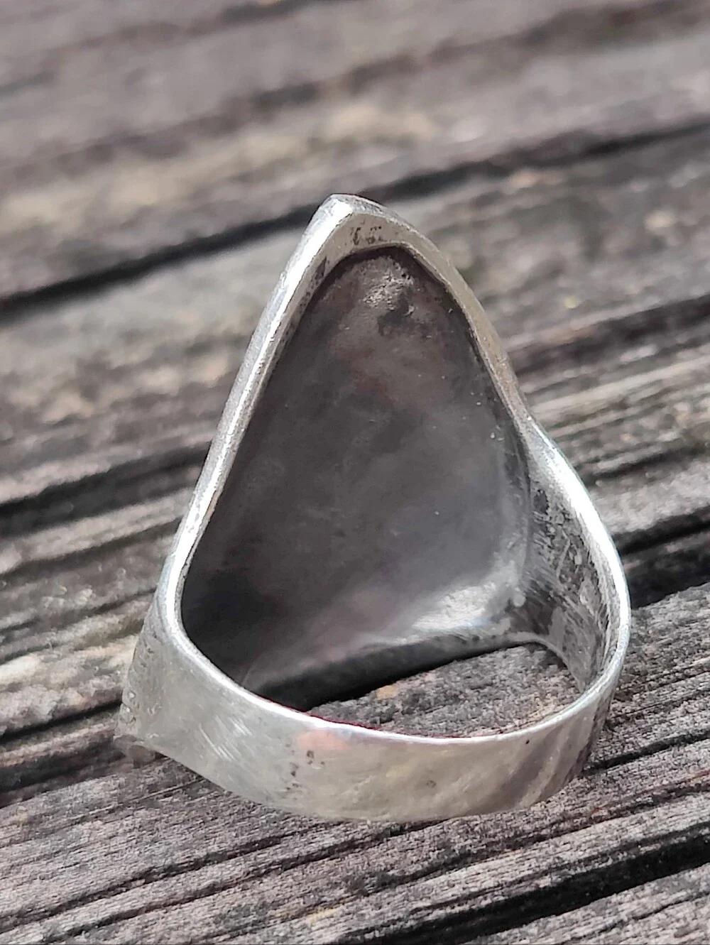 Vintage Sterling Silver Danish Artisan Made Ring